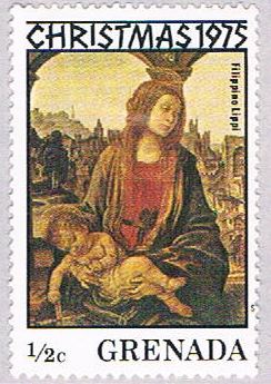 Buy Grenada 684 MLH Painting Virgin and Child 1975 (BP35515)