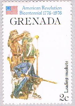 Buy Grenada 718 MLH Men loading Muskets 1976 (BP35519)