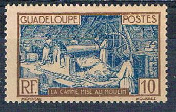 Buy Guadeloupe 101 MLH Sugar Mill 1928 (G0362)+