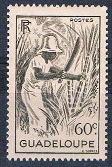 Buy Guadeloupe 192 MLH Cutting sugar cane 1947 (G0335)
