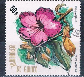 Buy Guinea C129 Used Flowers 1974 CV 2.75 (MV0289)