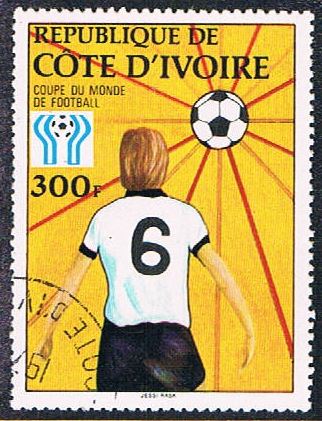 Buy Ivory Coast 470 Used Soccor (BP0771)