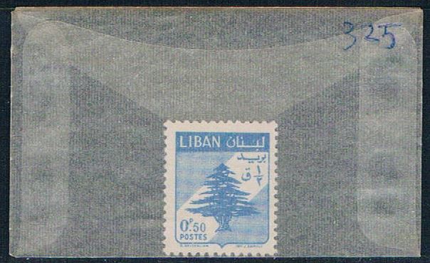 Buy Lebanon 325 Unused Cedar of Lebanon 1958 CV 1.75 (L0170)