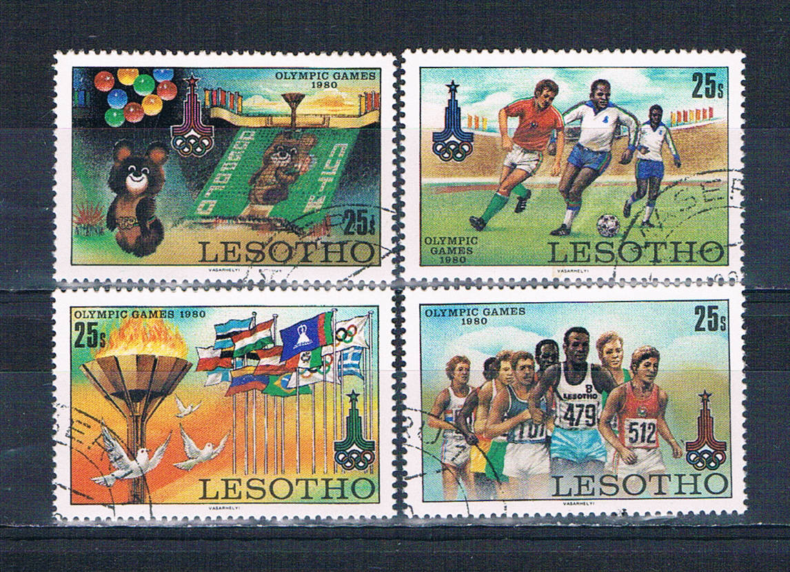 Buy Lesotho 292-95 Used Olympics 1980 CV 2.20 (HV0005)