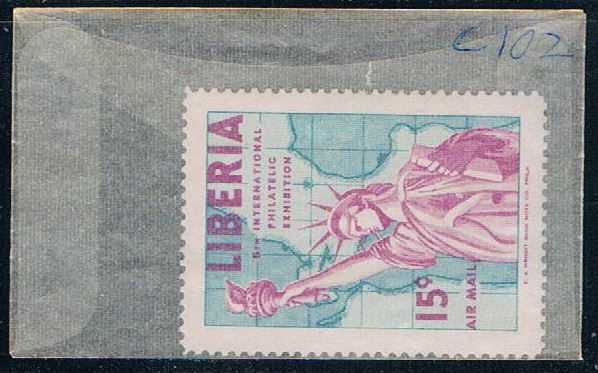Buy Liberia C102 Unused Statute of Liberty 1956 (L0622)