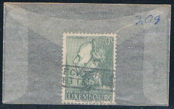 Buy Luxembourg 208 Used William II 1939 (L0275)