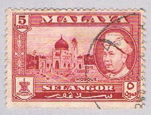 Buy Malaya Solangor 105 Used Sultan Hisamud Din Shah (BP23211)
