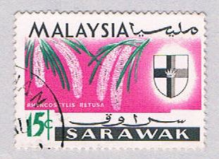 Buy Malaysia Sarawak 126 Used Different Orchids (BP24714)