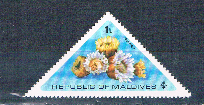 Buy Maldives 584 Unused Flowers 1975 (M0360)+
