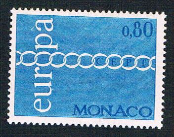 Buy Monaco 798 MLH Europa Issue 1971 CV 6.25 (BP1124)
