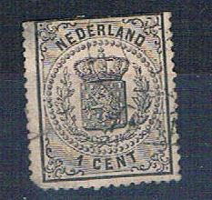Buy Netherlands 18 Used Coat of Arms 1869 CV 70.00 (HV0060)