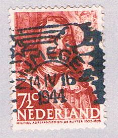 Buy Netherlands 252 Used Adm de Ruyter 1943 (BP3265)
