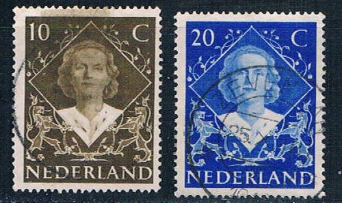 Buy Netherlands 304-05 Used set Queen Juliana 1948 (N0682)