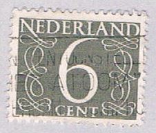 Buy Netherlands 343 Used Numeral 6 1953 (BP3342)