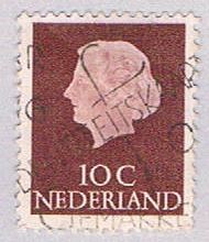Buy Netherlands 344 Used Queen Juliana 1953 (BP3278)