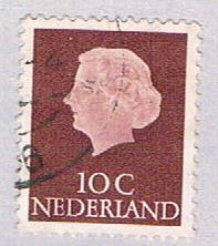 Buy Netherlands 344 Used Queen Juliana 1953 (BP3345)