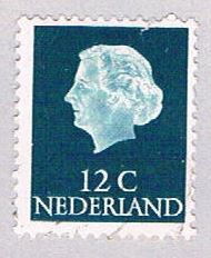 Buy Netherlands 345 Used Queen Juliana 1953 (BP3279)