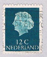 Buy Netherlands 345 Used Queen Juliana 1953 (BP3346)