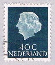 Buy Netherlands 352 Used Queen Juliana 1953 (BP32728)