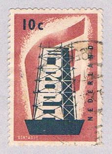 Buy Netherlands 368 Used Rebuilding Europe 1956 (BP32622)