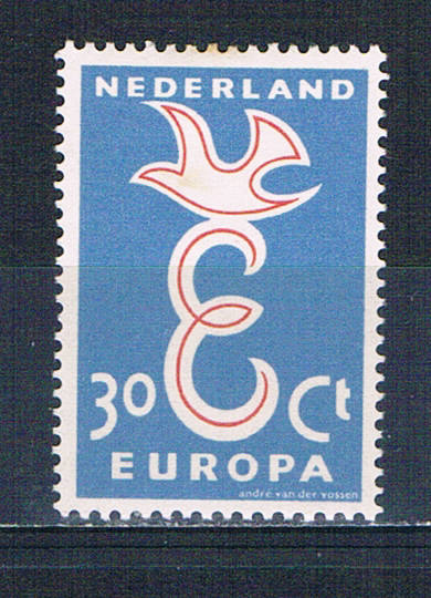 Buy Netherlands 376 MLH Europa 1958 CV 2.00 (HV0118)