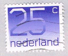 Buy Netherlands 538 Used Numeral 25c 1976 (BP33420)