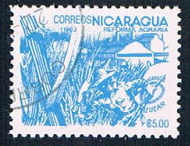 Buy Nicaragua 1301 Used Sugar Cane ul 1983 (N0615)+
