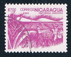 Buy Nicaragua 1303 Used Rice paddy ll 1983 (N0620)+