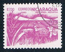 Buy Nicaragua 1303 Used Rice paddy ur 1983 (N0621)+