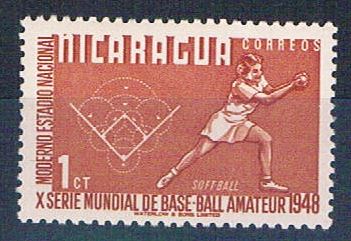 Buy Nicaragua 717 Unused Softball 1949 (N0605)+