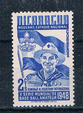 Buy Nicaragua 718 MLH boy scouts (N0248)+