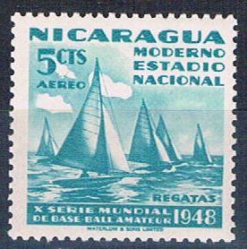 Buy Nicaragua C300 MLH Sailboats 1949 (N0631)+