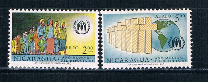 Buy Nicaragua C452-53 Used set Immigration (N0306)+