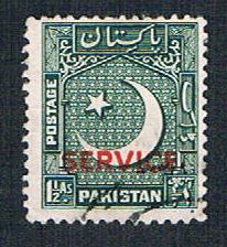 Buy Pakistan O28 Used Crescent overprint (BP357)