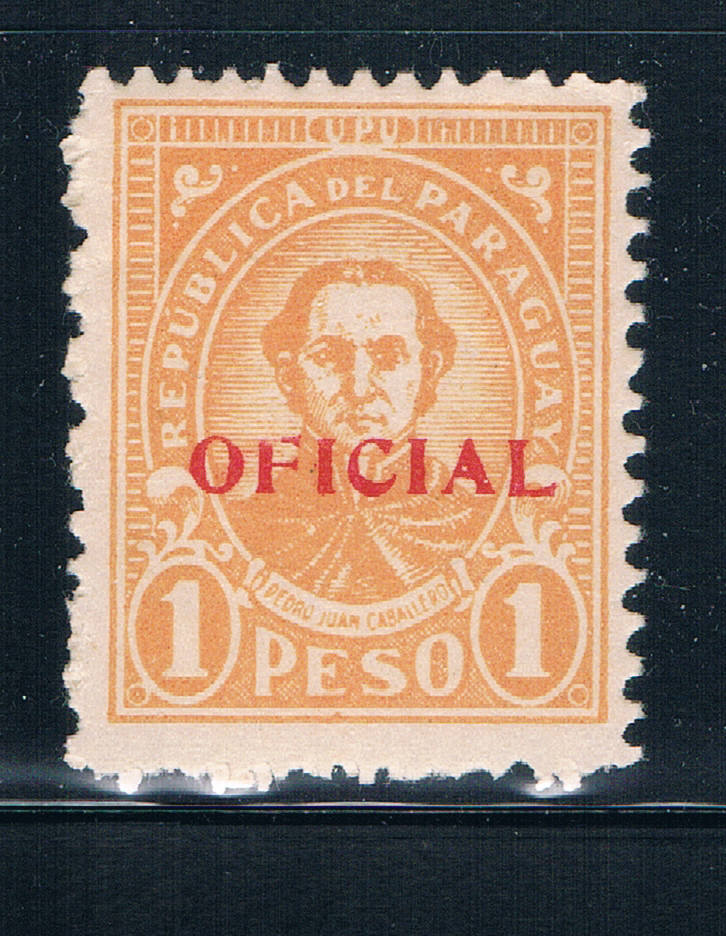 Buy Paraguay O96 Unused Pedro Caballero (GI0192)+