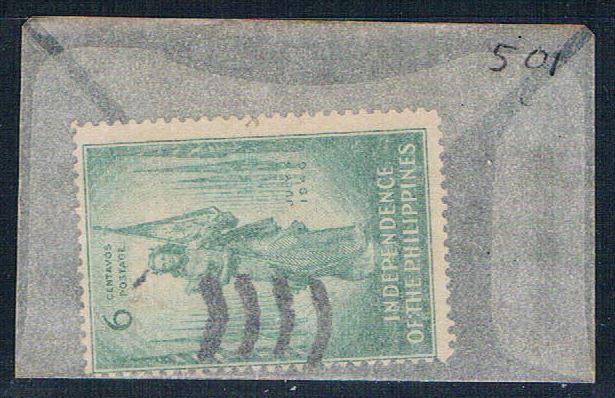 Buy Philippines 501 Used Girl Flag 1946 (P0171)