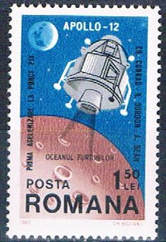 Buy Romania 2137 Unused Apollo 12 1969 (R0615)