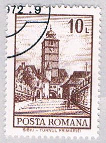 Buy Romania 2367 Used City Hall tower 1972 (BP28525)