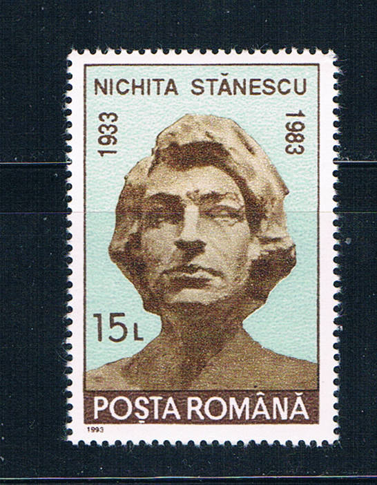 Buy Romania 3810 Unused Nichita Stanescu 1993 (R0628)+