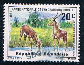 Buy Rwanda 1068 Used Deer (R0360)+