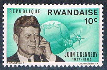 Buy Rwanda 130 Unused John F Kennedy 1965 (R0410)+