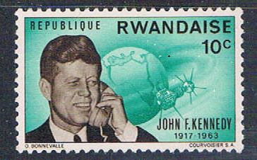 Buy Rwanda 130 Unused John F Kennedy 1965 (R0533)