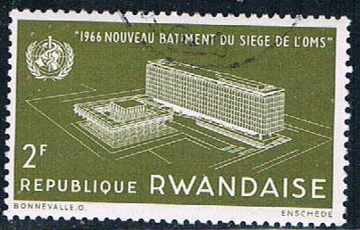 Buy Rwanda 161 Used Opening of WHO HQ (R0283)