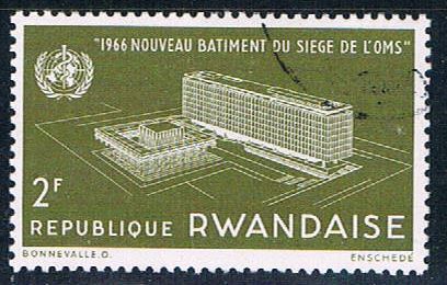 Buy Rwanda 161 Used Opening of WHO HQ ur (R0281)+