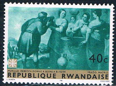 Buy Rwanda 212 Unused Rebecca painting (R0306)+