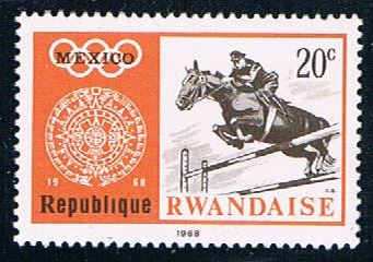 Buy Rwanda 266 Unused Equestrian (R0345)+