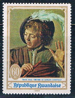 Buy Rwanda 283 Unused Painting Singing Boy (R0332)+