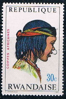 Buy Rwanda 399 Unused Toubou Woman (R0374)+