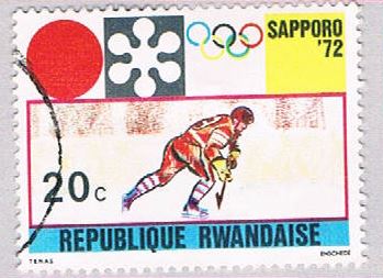 Buy Rwanda 436 Used Ice Hockey 1972 (BP29510)