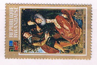 Buy Rwanda 523 Unused Ruebens painting 1973 (R0560)